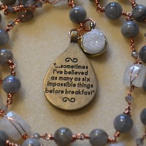 Alice in Wonderland Necklace!